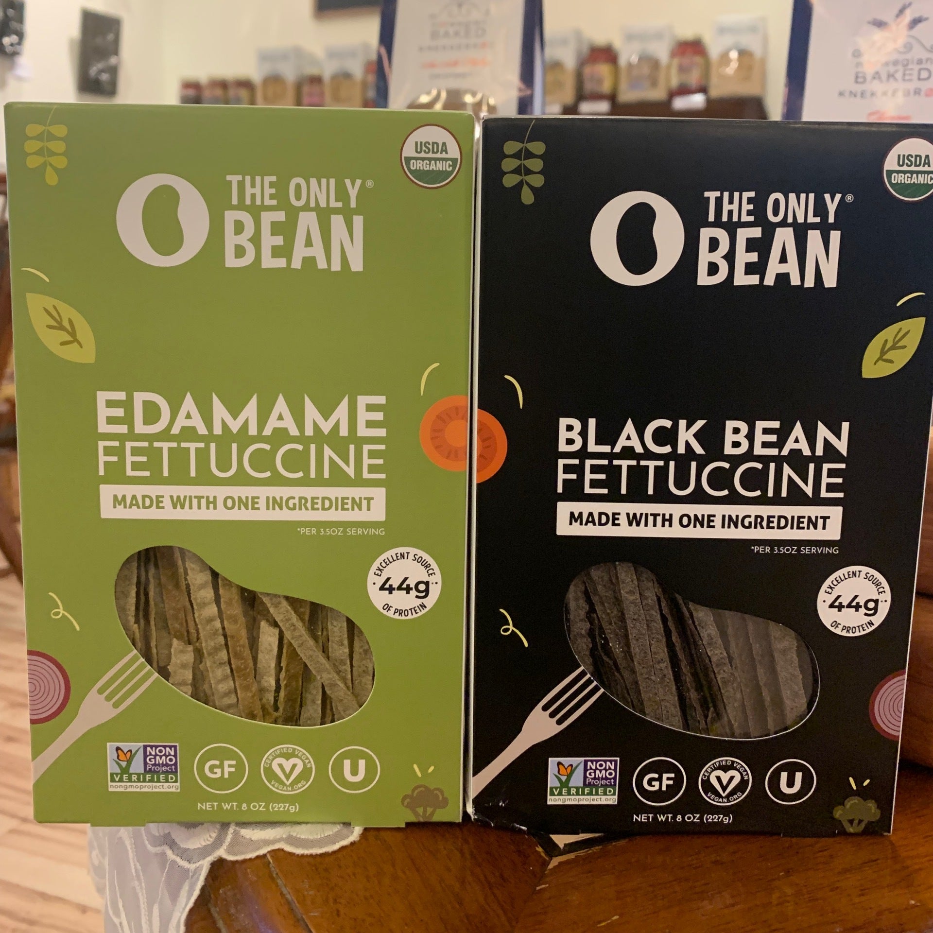 The only bean organic edamame fettuccine the schenectady trading